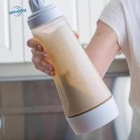 ราคา OKHOBBY Batter Mixer Bottle With Scale มัลติฟังก์ชั่น Whisk Bottle Kitchen Blender Ball ความจุขนาดใหญ่ Hand Shake Batter Dispenser เค้กแพนเค้ก (56009355992)