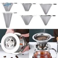 ราคา okhobby ตกลง กรองกาแฟ เงินสแตนเลสกรองกาแฟนํามาใช้ใหม่ แบบพกพาไม่กระดาษกรองที่จําเป็นวิจิตรตาข่ายหยดประเภทเทกว่ากรวยหยดอุปกรณ์ครัว (53208040452)