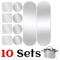 ราคา ชุดซ่อมหม้ออลูมิเนียมฟอยล์ แผ่นแปะกาวติดเปลวไฟ 10x3ซม แก้ไขทันทีสําหรับหลุมในกระทะ หม้อ ทนความร้อนได้ถึง 300 ซี (26431012739)