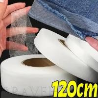 ราคา กางเกงผ้าม่านซ่อมเครื่องมือ 60 120m Non ทอ Interlining เทปกาว สองด้าน Edge Shorten ผ้า เหล็กบน Hemming เทป สําหรับเสื้อผ้า DIY เย็บอุปกรณ์เสริม (28131008073)