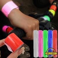 ราคา สายรัดข้อมือสะท้อนแสงสำหรับกิจกรรมกลางแจ้ง ปรับขนาดได้ สีเหลืองเรืองแสง ปลอดภัยขณะขี่จักรยานและวิ่งในตอนกลางคืน (57556359916)