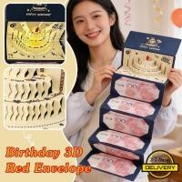 ราคา 3 5 วันมาถึง ซองจดหมายสีแดงวันเกิดป๊อปอัพ 3 มิติพร้อมแสงเพลงการ์ดของขวัญเงินพร้อมแบตเตอรี่ในตัวเซอร์ไพรส์คู่สําหรับการสําเร็จการศึกษาวันเกิดงานแต่งงาน2สไตล์สีแดงสีฟ (57005383825)