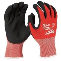 ราคา Milwaukee Milwaukee Red Style Level 1 ถุงมือป้องกันกันบาด M Size 48 22 8901 (54605007836)