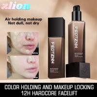ราคา ZLION Liquid Foundation Full Coverage Waterproof Face Foundation Cream Natural Creamy Texture Matte Foundation คอนซีลเลอร์ครีม (52607346153)