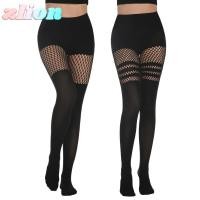 ราคา ZLION Fishnet ถุงน่อง เซ็กซี่ต้นขาสูงถุงน่อง สไตล์ชาวเยอรมันเสื้อกันหนาวถุงเท้า Pantyhose (46556660441)