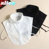 ราคา ZLION ปลอกคอปลอม Jacquard ที่ถอดออกได้ปลอม แฟชั่นเสื้อกันหนาวผ้าฝ้ายแท้เสื้อคอปกผู้หญิง (40928987129)