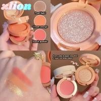 ราคา ZLION Bronzer Glitter Blush ยาวนาน 3 IN 1 Blush Palette Contour Tendy Highlighter Powder Sunset Shimmer อายแชโดว์ (57607478842)