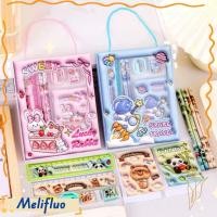 ราคา ชุดเครื่องเขียนศึกษา MELIFLUO ชุดไม้บรรทัดยางลบดินสอแบบพกพา Capibara การ์ตูนพร้อม Tote Bag กล่องเครื่องเขียนโน๊ตบุ๊ค Back To School (57757215012)
