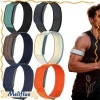 ราคา MELIFLUO สายรัดฟิตเนส Tracker 22 มม ห่วงออกแบบไนลอนปลอกแขนระบายอากาศสําหรับสาย Amazfit Helio (57708620494)