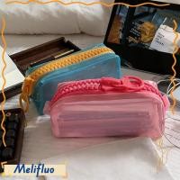 ราคา เมลิฟูลัว ที่ใส่เครื่องเขียน ดินสอใสซิปความจุขนาดใหญ่ กระเป๋าใส่ดินสอมัลติฟังก์ชั่น นักเรียน (57058768015)