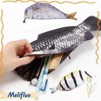 ราคา เมลฟิลูโอ กระเป๋าใส่ปากกาปลาคาร์พ เครื่องเขียนสัตว์ดินสอรูปปลา กระเป๋าสตางค์ออแกไนเซอร์ตลกกระเป๋าถืออุปกรณ์การศ (56707219334)