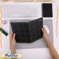 ราคา MELIFLUO แผ่นรองตัดพับ PVC คู่มือ DIY หัตถกรรมตัด แบบพกพา A3 A4 A4 A5 ขนาดการสลับพับ Workbench Patchwork ตัด Pad DIY หัตถกรรม (56707211012)