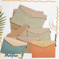 ราคา MELIFLUO กระเป๋าเอกสารนักเรียนแบบพกพาออแกไนเซอร์สํานักงานซัพพลายที่ใส่กระดาษ (56359046587)