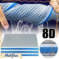ราคา MELIFLUO 1 ชิ้น Aquarium Filter ฟองน้ํา 8 ชั้น 8D กรองชีวเคมี High Density Cotton Sponge Aquarium อุปกรณ์เสริม (54457947612)