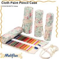 ราคา MELIFLUO 1ชิ้นผ้าดินสอ ร่าง12 24 36 48 72หลุมถุงเก็บดินสอ ที่มีสีสันม้วนดินสออุปกรณ์การเรียนนักเรียน (54007210705)