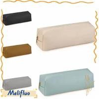 ราคา MELIFLUO กระเป๋าใส่ปากกา หนัง PU ดินสอสีบริสุทธิ์ กล่องเก็บของกันน้ําความจุขนาดใหญ่กระเป๋าดินสอเด็กผู้หญิง (53907189807)