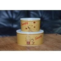ราคา Snoopy yamaka japan กระปุกสูญญากาศ ได้สินค้า 2 ใบ (56755894446)