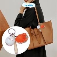 ราคา BYWITH เบสบอลหมวกค้างคาวทีมหนัง Faux สังกะสี เหล็กโลหะผสมเบสบอลพวงกุญแจจี้ ไม้กระเป๋าจี้เบสบอลแฟนอุปกรณ์เสริม (56458087555)