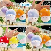 ราคา บายวีธ เห็ดจี้ หน้า ผ้าฝ้ายนุ่มยัดไส้ของเล่นพวงกุญแจ การ์ตูนตุ๊กตาเห็ดที่มีสีสันเห็ดกระเป๋าเป้สะพายหลังแขวน (53507508577)