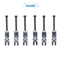 ราคา BYWITH อานกีตาร์ Tremolo 6 ชิ้น ต่ําต่ํา โลหะ อานล็อคคู่ ทนทาน ดับเบิ้ลล็อค สีดํา เงิน บุคคลสําหรับสะพานกีตาร์ไฟฟ้า Floyd Rose (47757358732)