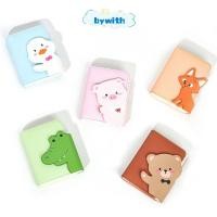 ราคา BYWITH 3 นิ้ว Mini Photo Holder หนัง 28 หน้า KPOP Photocard Holder แบบพกพาการ์ตูนน่ารักสัตว์พร้อมหัวเข็มขัด Idol Photo Album สําหรับ Fujifilm Instax Mini 12 Travel (57758829432)
