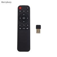 ราคา Berrybury Universal 2 4G คีย์บอร์ดเมาส์ไร้สายรีโมทคอนโทรลพร้อมตัวรับสัญญาณ USB สําหรับ Android TV Box Smart TV PC ใหม่ (48103171704)