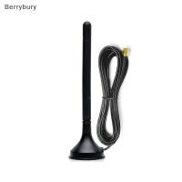 ราคา Berrybury 1 ชิ้นกลางแจ้ง DTU ตู้และเราเตอร์เสาอากาศภายนอก 4G 3G 2G LTE GSM Full band WIFI เสาอากาศ 700 2700MHz SMA ชายใหม่ (57909318126)