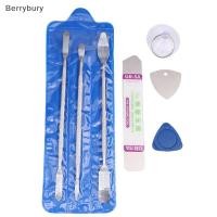 ราคา Berrybury 7pcs โลหะ Spudger ชุด Universal โทรศัพท์มือถือซ่อมเครื่องมือเปิดโทรศัพท์มือถือถอด Crowbar เหล็ก Pry โทรศัพท์มือชุดเครื่องมือใหม่ (57604808940)