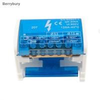 ราคา Berrybury Din Rail Terminal Blo WKH207 Power Distribution Box Modular Connection Blo ใหม่ (56009365666)