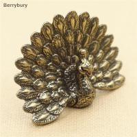ราคา Berrybury ทองเหลืองนกยูงรูปปั้น Vintage ตุ๊กตาสัตว์โต๊ะตกแต่งงานฝีมือตกแต่งบ้านใหม่ (53604616882)