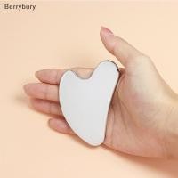 ราคา Berrybury 1PC สแตนเลส Gua Sha Scraper นวดสําหรับ Face คอ Guasha เครื่องมือนวด Facial Skin Care Guasha Board Face นวดใหม่ (53153147273)
