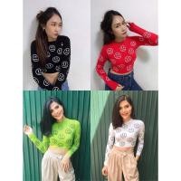 ราคา ชุดเซ็ทออกกำลังกาย เสื้อครอปแฟชั่นแขนยาว (5657397894)