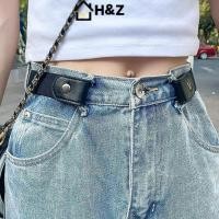 ราคา H Z Bule ฟรีเข็มขัดสําหรับผู้หญิงผู้ชาย Jean กางเกงชุดไม่มี Bule ปรับยืดเอวยางยืดเข็มขัดที่มองไม่เห็น DropShipping Nice (40330211298)