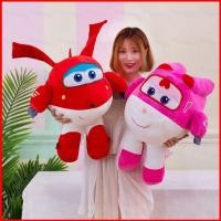 ราคา ST2 Super Wings ตุ๊กตาตุ๊กตาการ์ตูนน่ารักตุ๊กตาของเล่นหมอน Jett Donnie Dizzy เบาะตกแต่งบ้านเด็กของขวัญ TS2 (46307868982)
