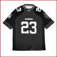 ราคา ST2 Susano เสื้อยืดเบสบอล No 23 สีดำแขนสั้น สำหรับกิจกรรมกีฬาและลำลอง หลายไซส์ให้เลือก (50459315404)