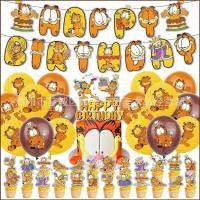 ราคา Kira Garfield ธีมวันเกิด ปาร์ตี้ ฉลอง สุขสันต์วันเกิด แบนเนอร์ เค้ก ท็อปเปอร์ บอลลูน รูปแบบฉาก (25420003560)