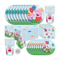 ราคา ผ้าปูโต๊ะ ลาย Kira Peppa Pig สําหรับตกแต่งปาร์ตี้วันเกิด (17081558515)