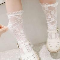 ราคา Kira ถุงเท้าตาข่าย ลูกไม้ สไตล์เกาหลี ญี่ปุ่น สําหรับเด็ก (14771252503)