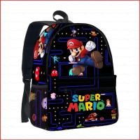 ราคา กระเป๋าเป้สะพายหลัง Super Mario สำหรับเด็กนักเรียน น้ำหนักเบากว้างขวาง มีความจุมาก (57157845372)