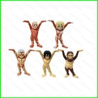 ราคา PS1 5pcs Attack On Titan Action Figure รุ่น Q Armored Titan Colossal Titan หญิง Titan Beast Titan ของเล่น SP1 (53806932536)