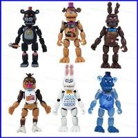 ราคา PS1 6pcs Five Nights ที่ Freddys Action Figure สามารถปรับแต่งตุ๊กตารุ่นแสงของเล่นเด็กตกแต่งบ้านของขวัญ F (41463817420)
