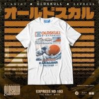 ราคา เสื้อยืดผู้ชายOldskull Express No 193 KANAGAWA (10622032742)