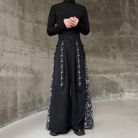ราคา สไตล์ชาติพันธุ์จีน Horse Face Culottes คอสเพลย์ชาย Samurai Culottes (45154355604)