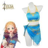 ราคา The Legend of Zelda Kingdom Tears COS Suit Princess Zelda Summer ชุดว่ายน้ําบิกินี่ (42754776625)