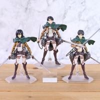ราคา Attack on Titan Figma Levi Allen Captain Mikasa รูปเคลื่อนย้ายได้เครื่องประดับของเล่น (27481059513)