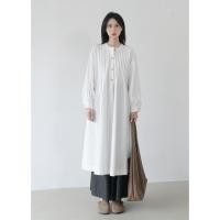 ราคา 8733 เดรสยาวทรงปล่อย (48506027202)