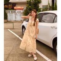 ราคา 5256 เดรสยาวสีเหลืองลายผีเสื้อ (27754810645)