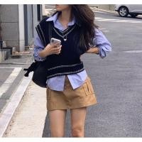 ราคา 7144 เสื้อกั๊กสีขาว สีดำ (25200590999)