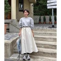 ราคา 8519 เดรสยาวทูโทนเอวรูด (23961367392)