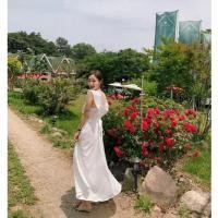 ราคา 2762 เดรสยาวสไตล์เกาหลี (9703370888)